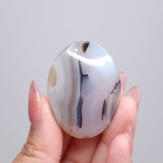 Dendritic Agate Palm Stone | 3