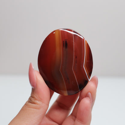 Sardonyx Palm Stone 58