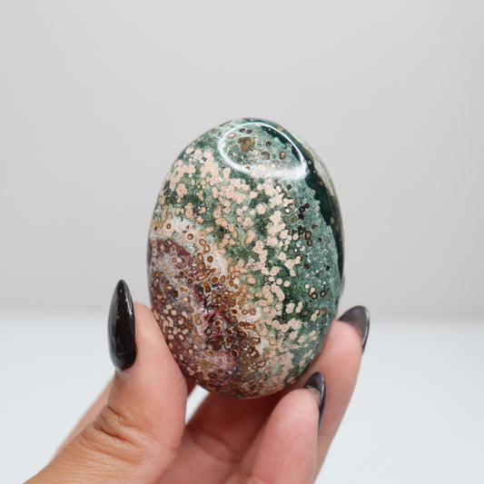 Unicorn Jasper Palm Stone 14