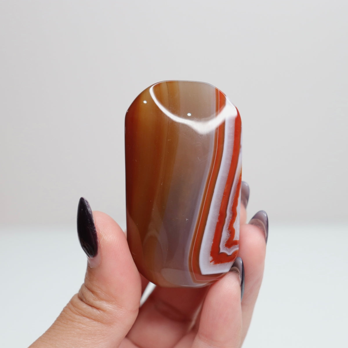 Carnelian Palm Stone | 134