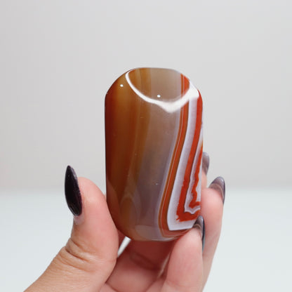 Carnelian Palm Stone | 134