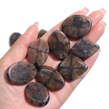 Chiastiolite Flat Stones