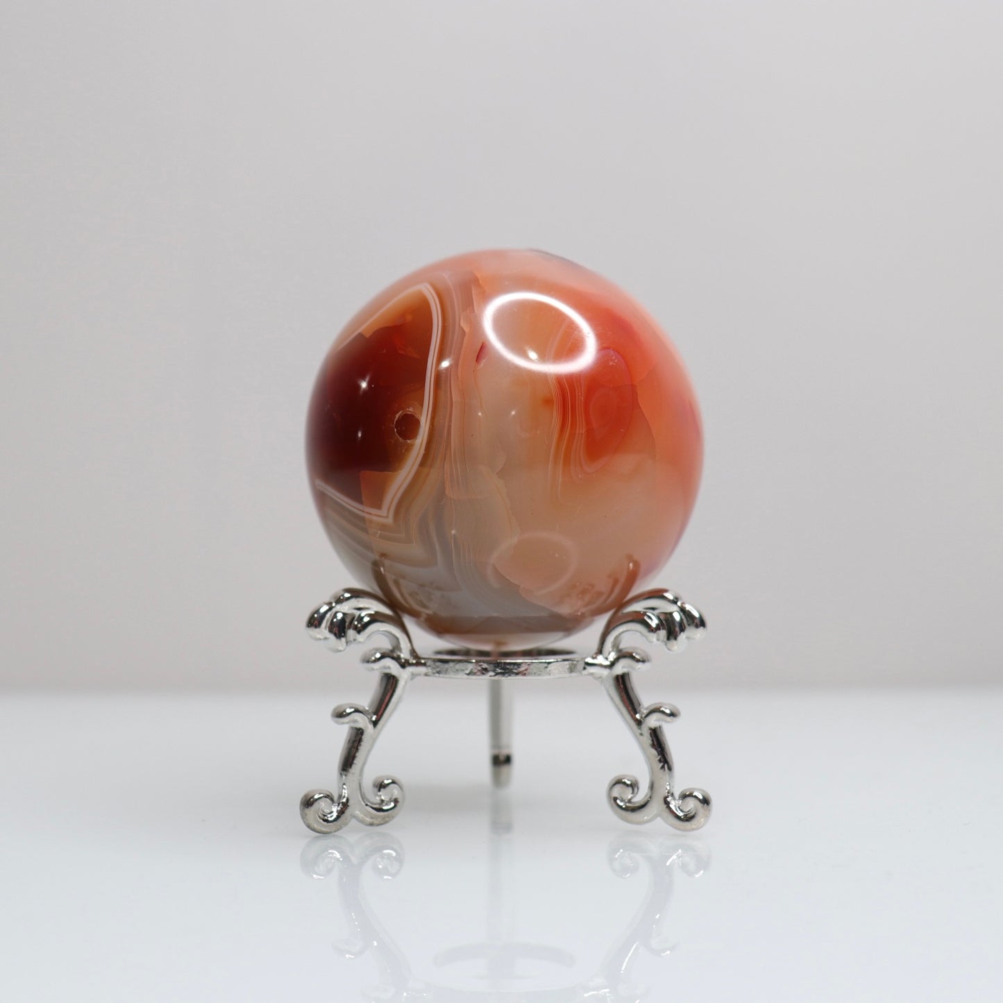Carnelian Sphere 11