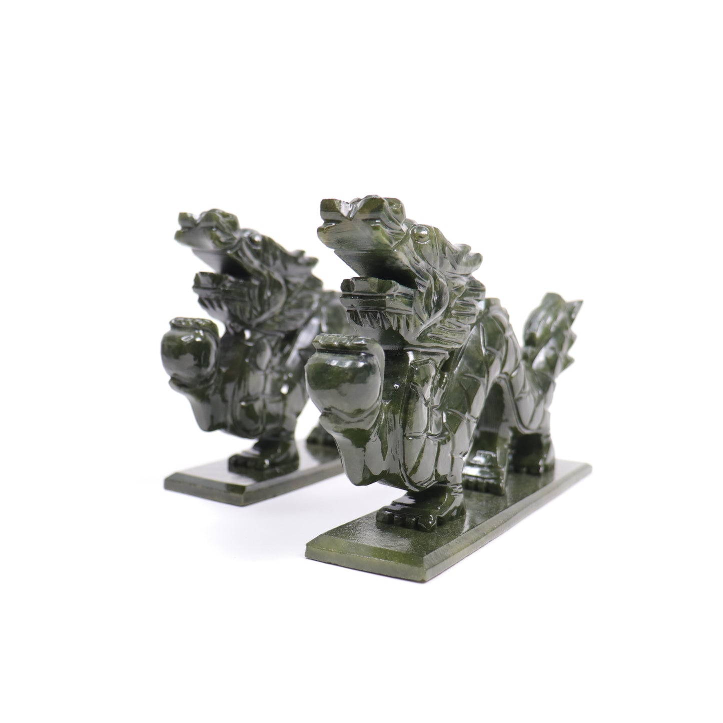 Nephrite Jade Dragons