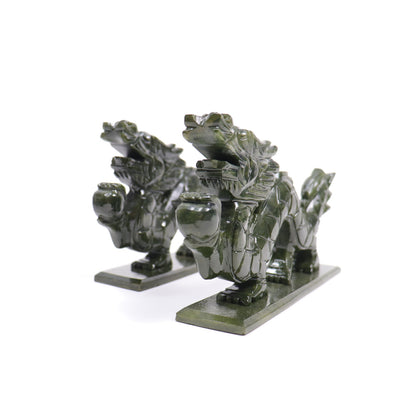 Nephrite Jade Dragons
