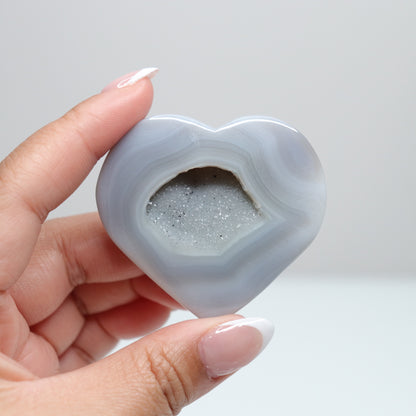 Druzy Agate Heart | 4