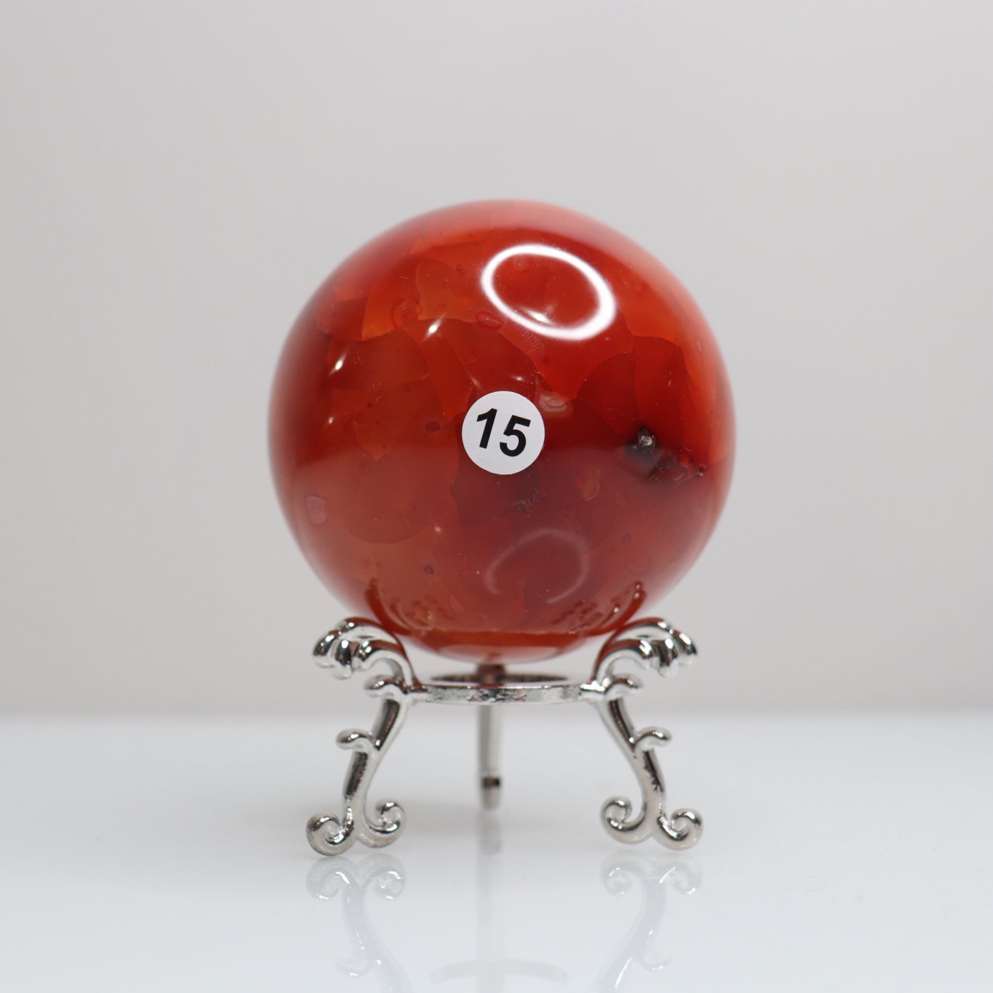 Carnelian Sphere 15