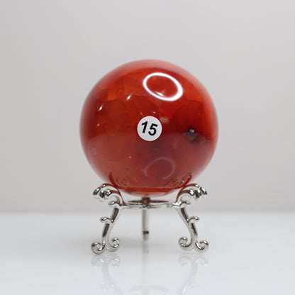 Carnelian Sphere 15