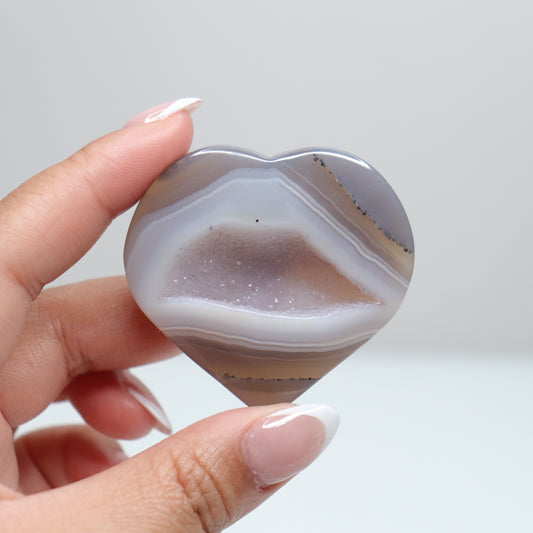 Druzy Agate Heart | 3