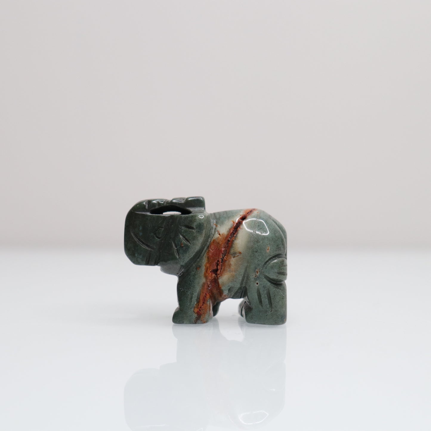 Polychrome Jasper Elephant | 2
