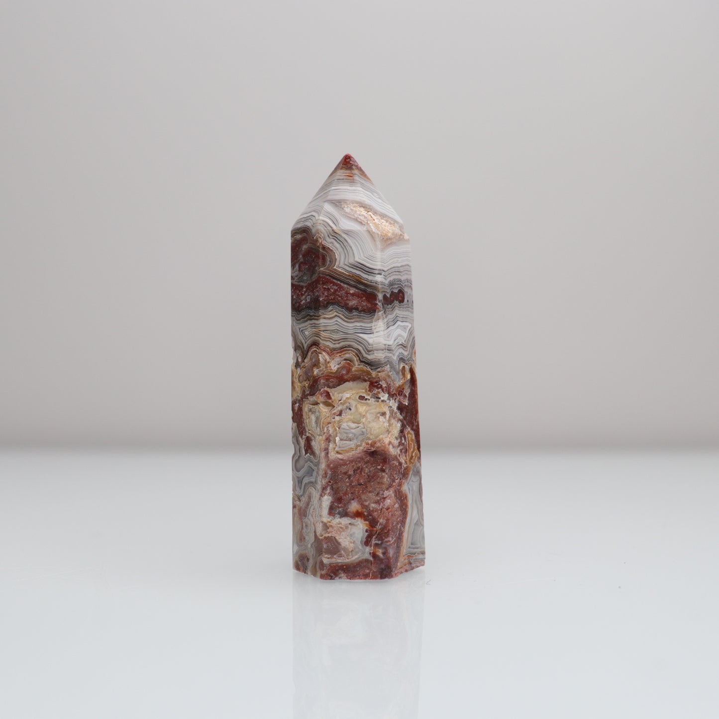 Crazy Lace Agate Tower 12