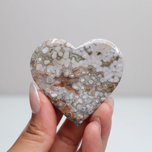 Ocean Jasper Heart | B