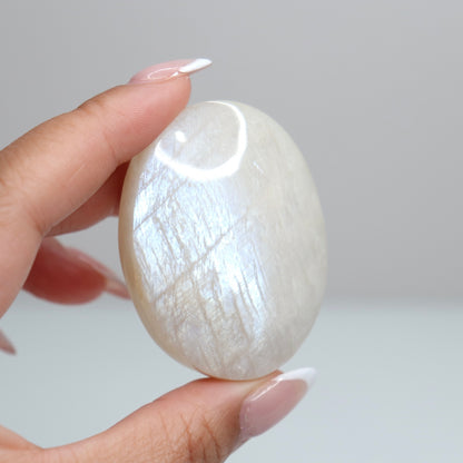 Moonstone Palm Stone D