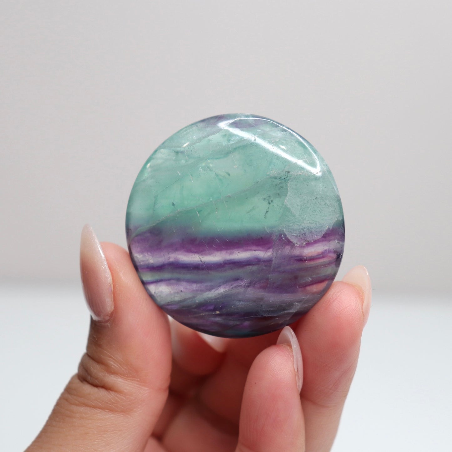 Fluorite Flat Stone | 49