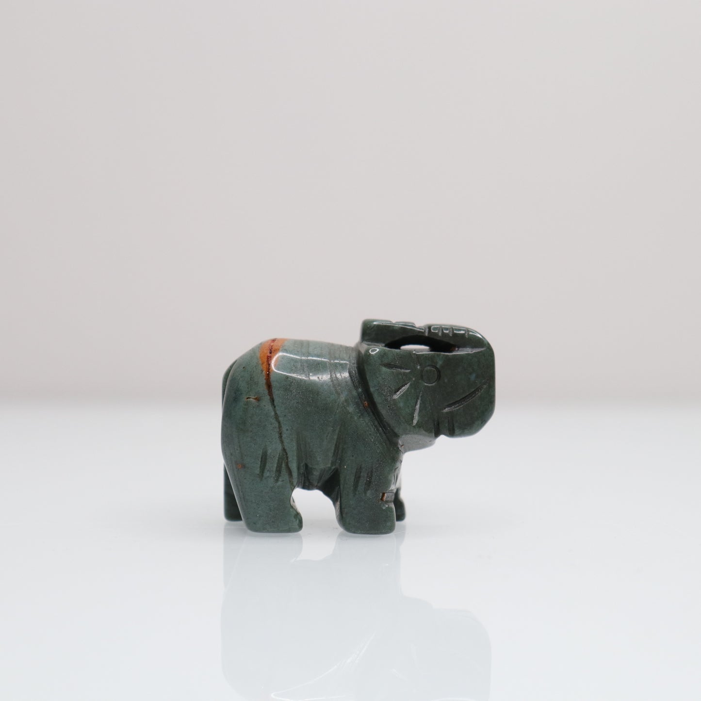 Polychrome Jasper Elephant | 2