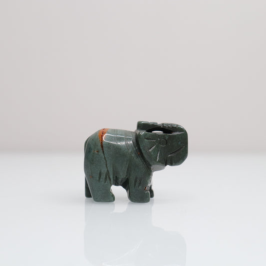 Polychrome Jasper Elephant | 2