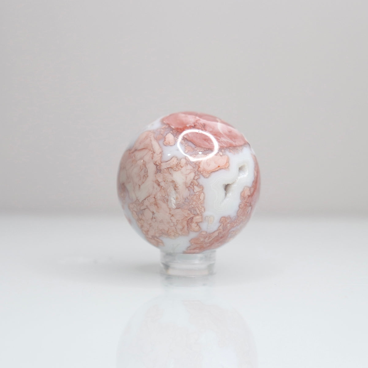 Pink Agate Sphere | 81