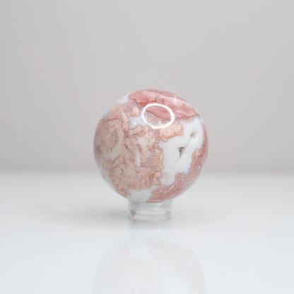 Pink Agate Sphere | 81