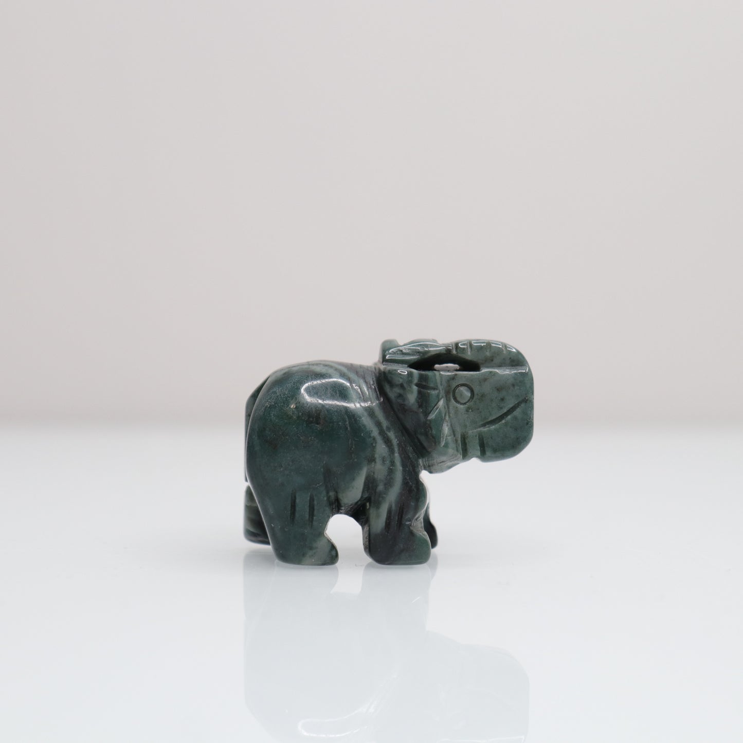 Polychrome Jasper Elephant  | 1