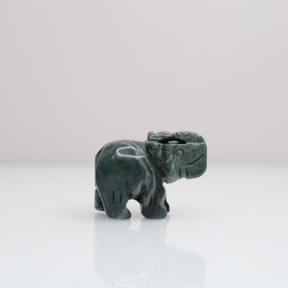 Polychrome Jasper Elephant  | 1