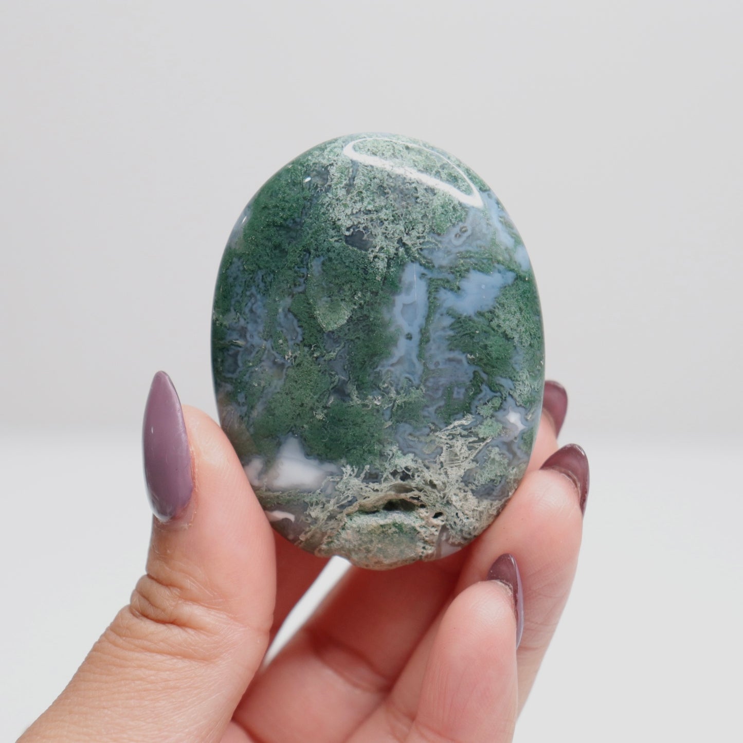 Moss Agate Palms Stone 40