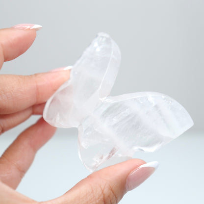 Clear Quartz Butterly A