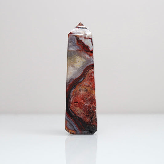 Mexican Lace Agate Tower 119