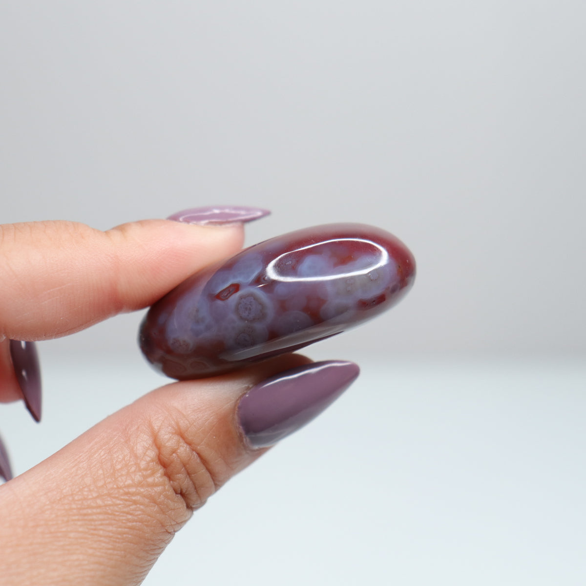 Malawi Agate Palm Stone 006