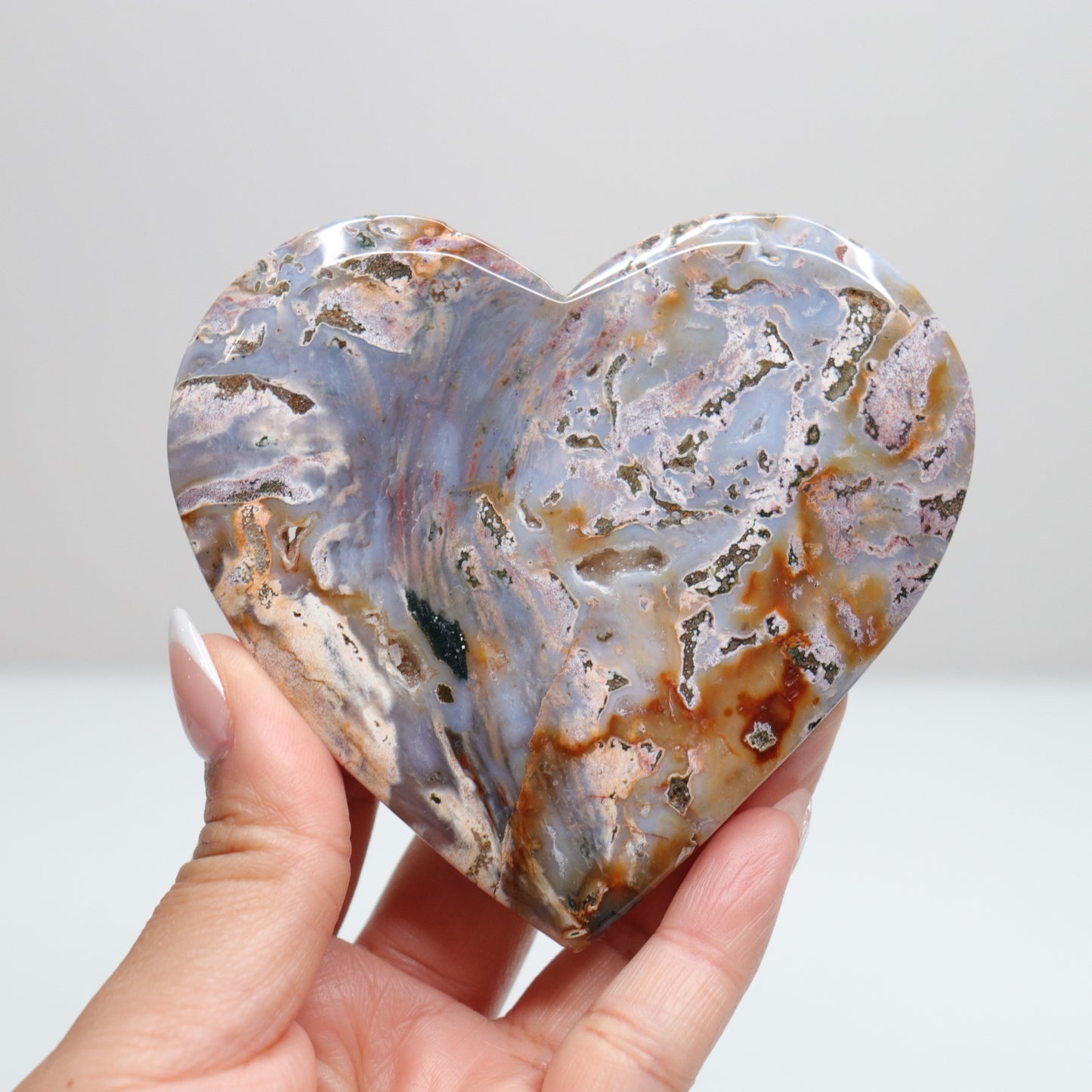 Sea Jasper Heart | A