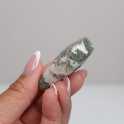 Moss Agate Heart | N
