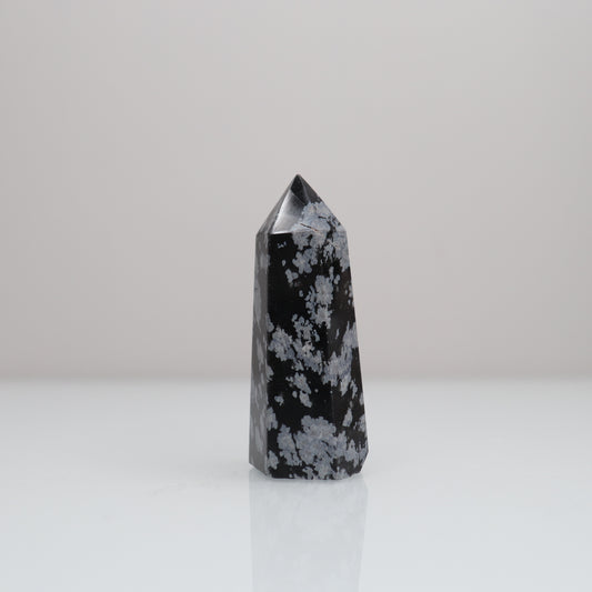 Snowflake Obsidian Tower | A