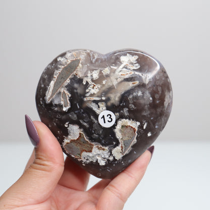Amethyst Heart 13*