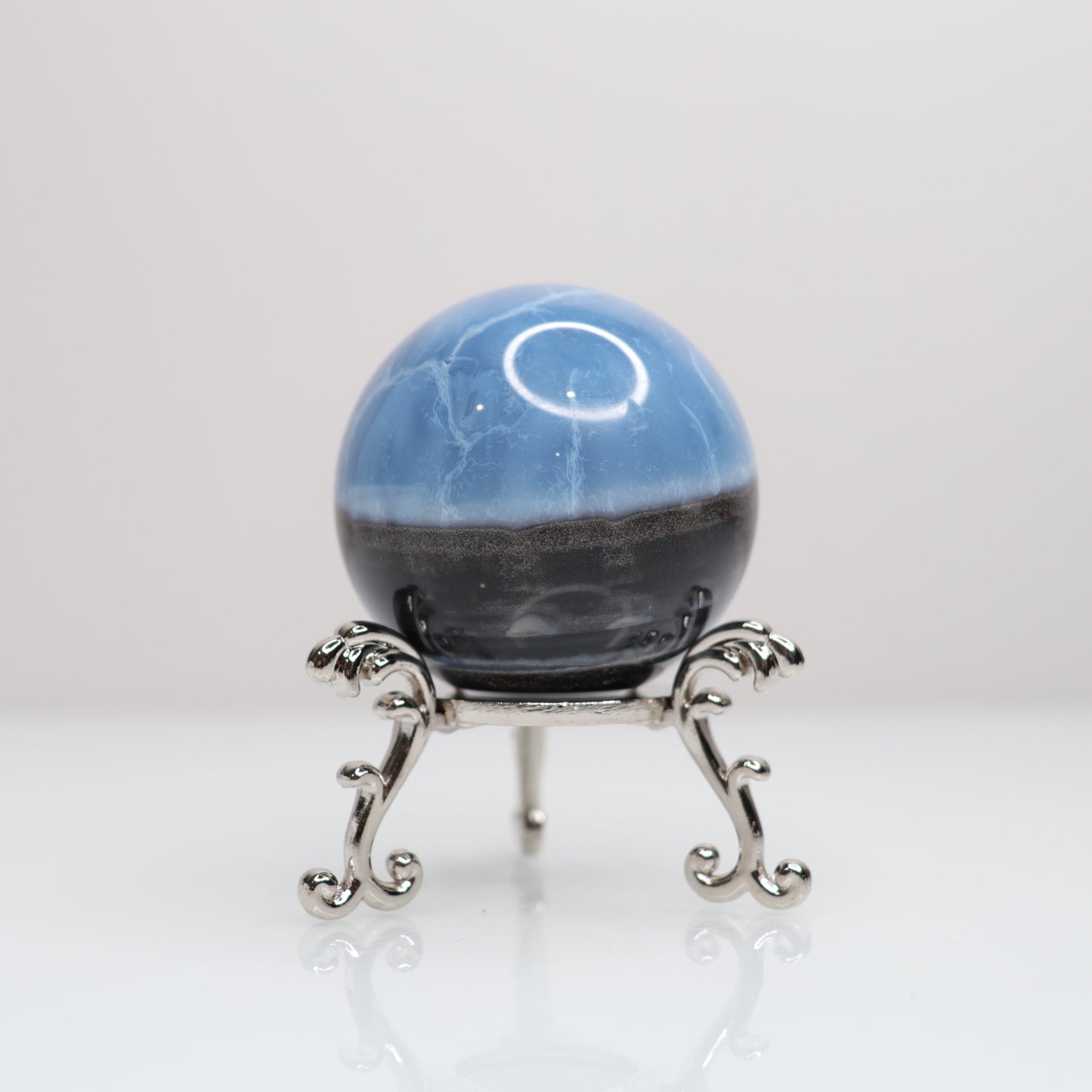 Blue Opal Sphere 7