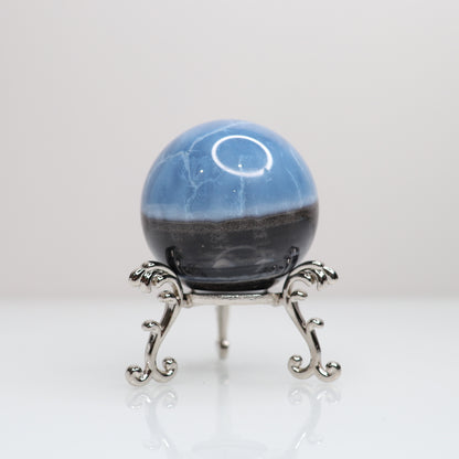 Blue Opal Sphere 7