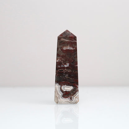 Mexican Lace Agate Tower 111