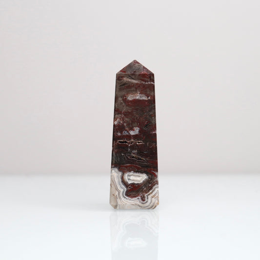 Mexican Lace Agate Tower 111