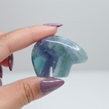 Durango Fluorite Mini Bear 8
