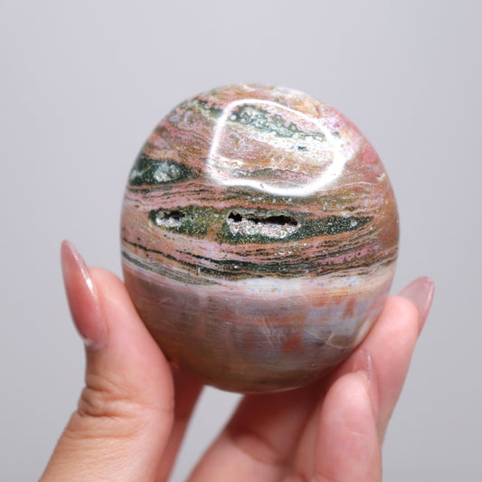 Ocean Jasper Palm Stone | 23