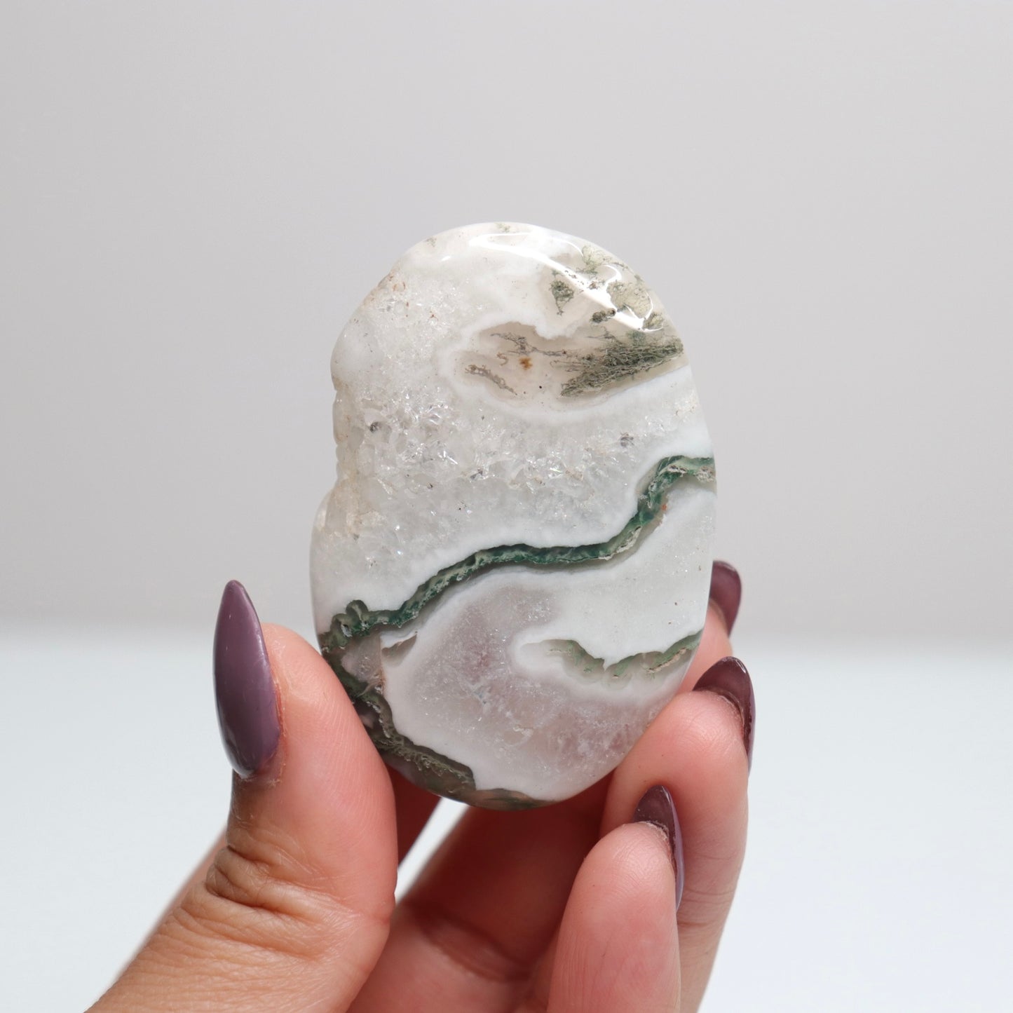 Moss Agate Palms Stone 33