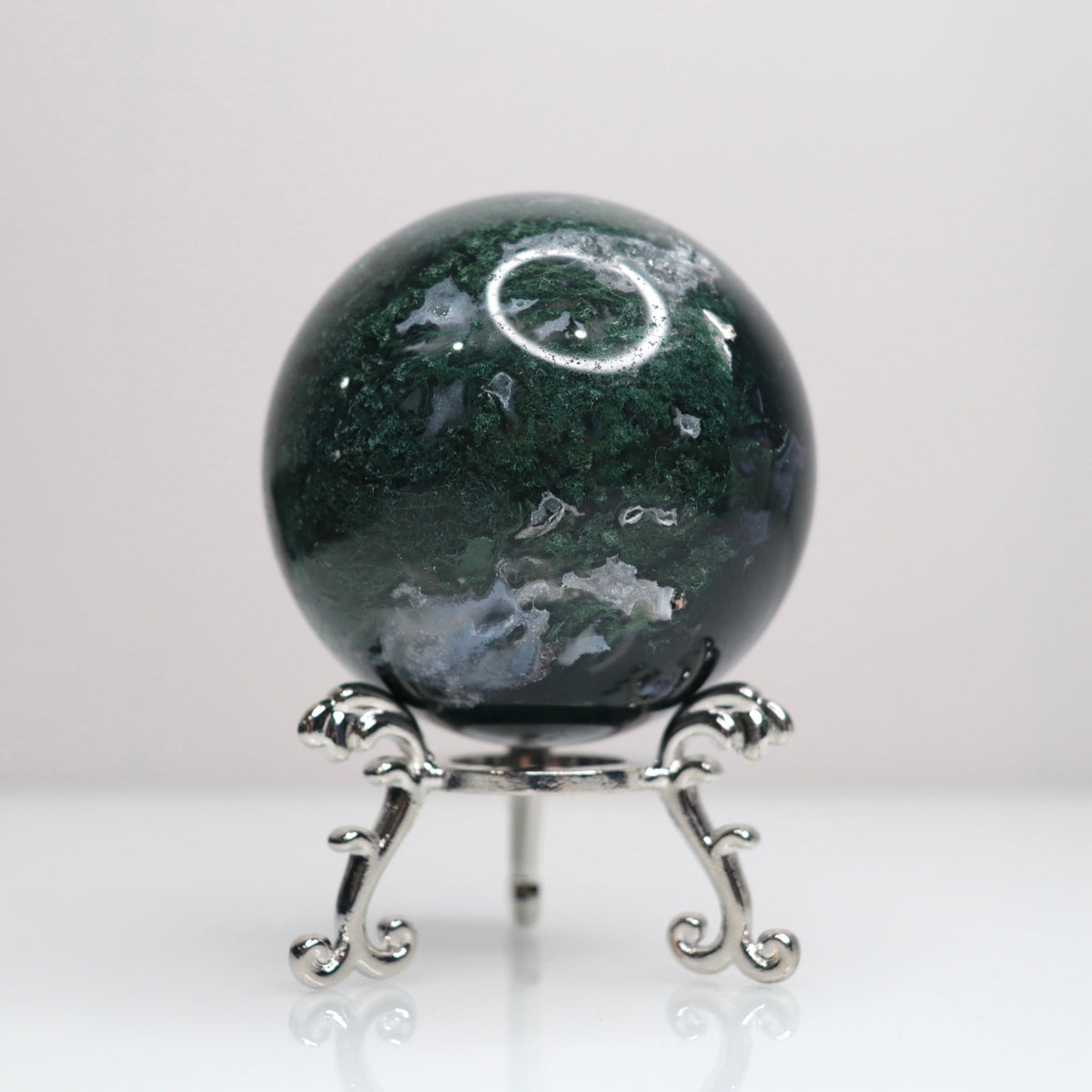 Moss Agate Sphere | 7