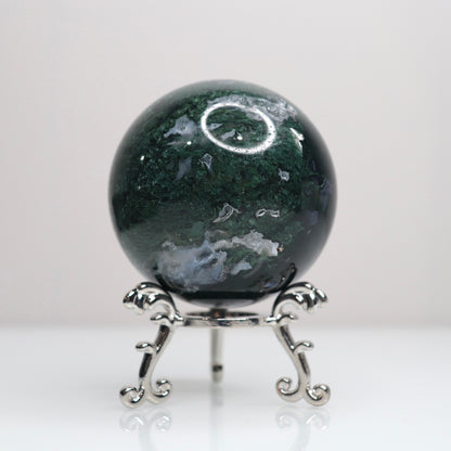 Moss Agate Sphere | 7
