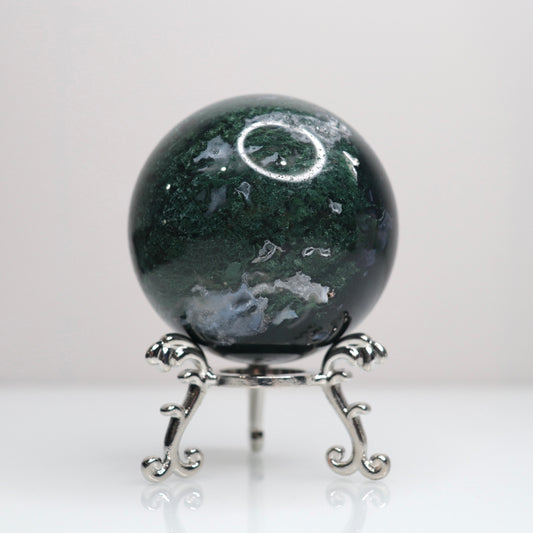 Moss Agate Sphere | 7