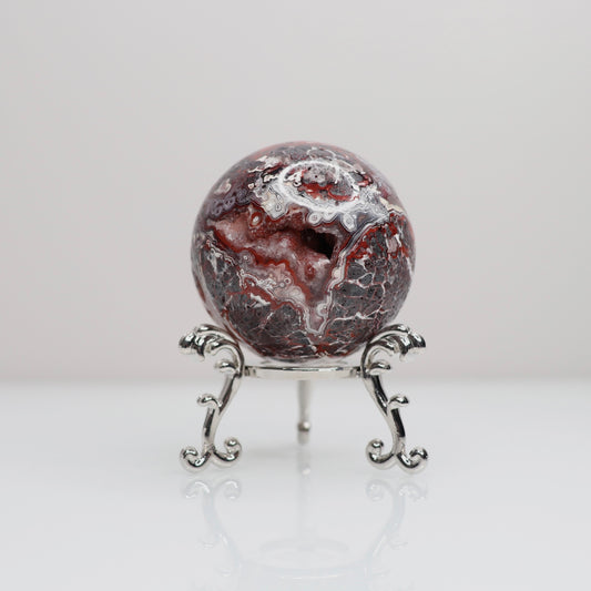 Mexican Lace Agate Sphere | 16