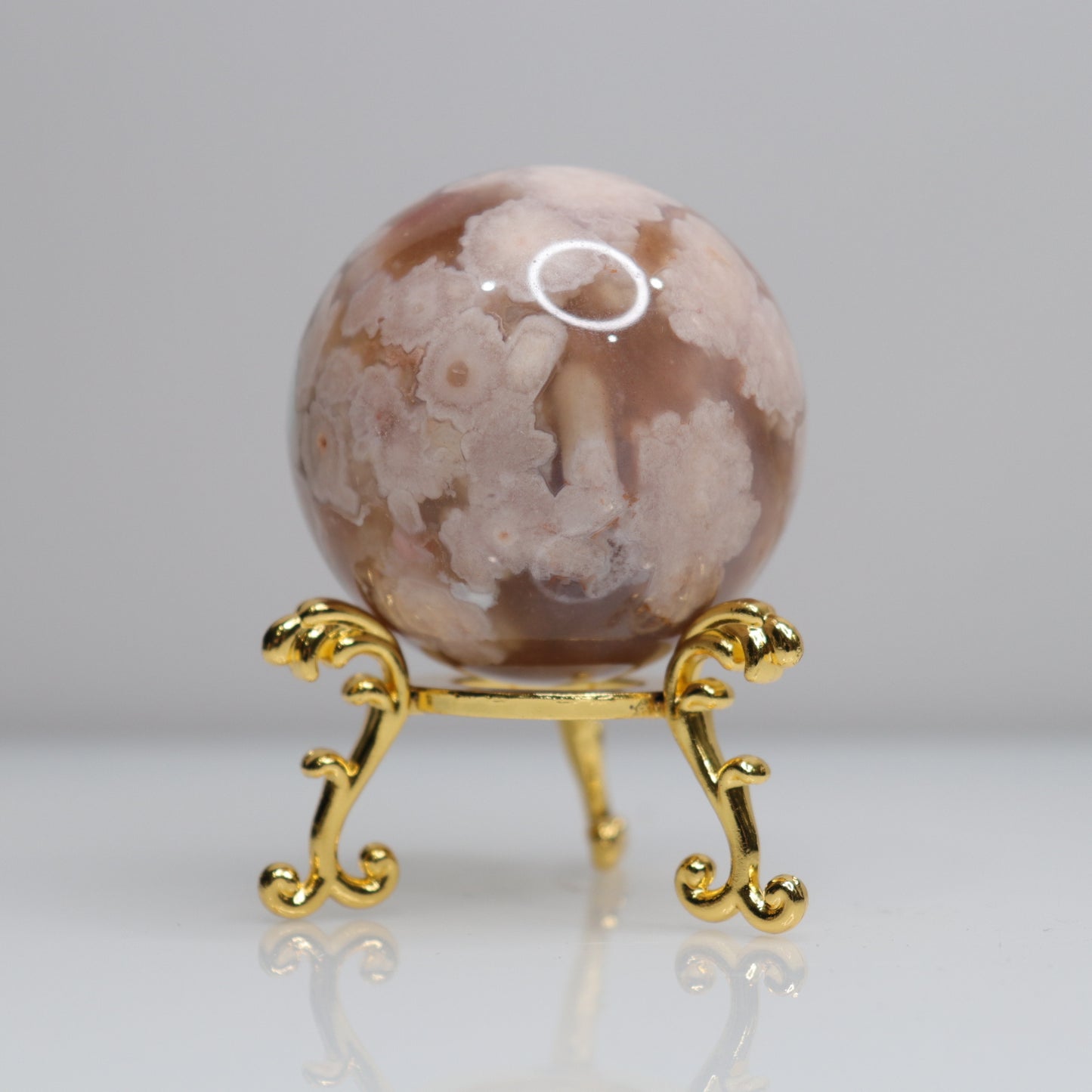 Flower Agate Sphere | 2