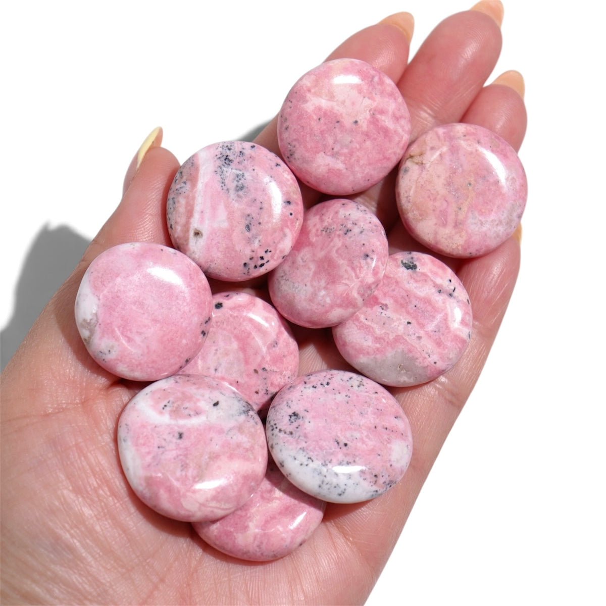Rhodonite Mini Flat Stones