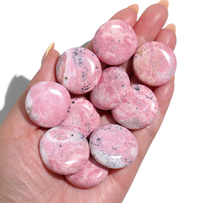 Rhodonite Mini Flat Stones
