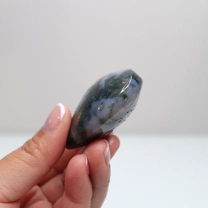 Moss Agate Heart | 57