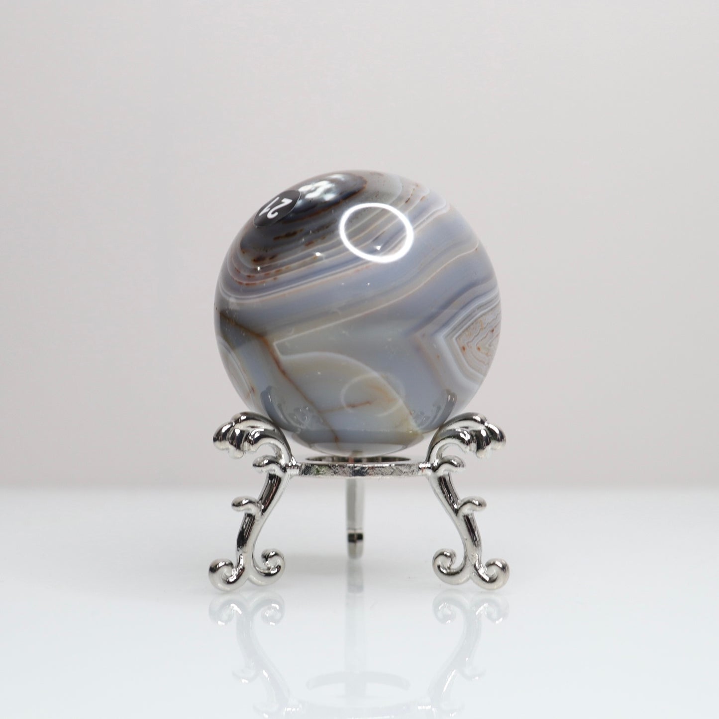 Banded Agate Sphere | 21