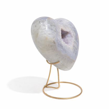 Druzy Agate Heart | XL