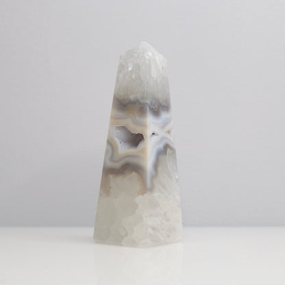Druzy Agate Obelisk | 8